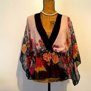 Kimono style top from h&m